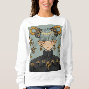 Steampunk Fantasy Anime Girl Trui