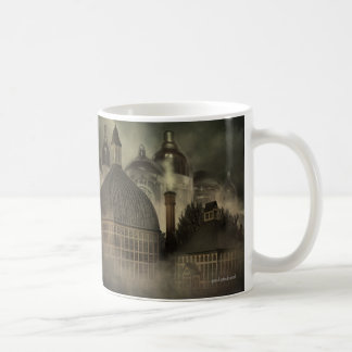 Steampunk Fantasy-architectuur - De klepwerken Koffiemok