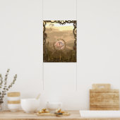 Steampunk Fantasy City Poster (Keuken)