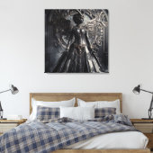 Steampunk Fantasy Darkness Demon Fashion  Canvas Afdruk (Insitu (Slaapkamer))