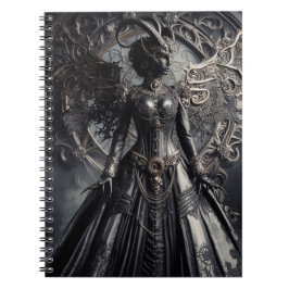 Steampunk Fantasy Darkness Demon Fashion  Notitieboek