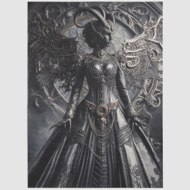 Steampunk Fantasy Darkness Demon Fashion  Tissuepapier