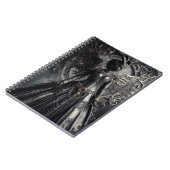 Steampunk Fantasy Duisternis Demon Mode Notitieboek (Linkerzijde)