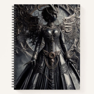 Steampunk Fantasy Duisternis Demon Mode Notitieboek