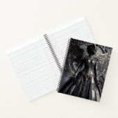 Steampunk Fantasy Duisternis Demon Mode Notitieboek (Binnen)