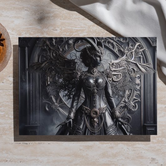 Steampunk Fantasy Duisternis Demon Mode Tissuepapier