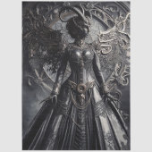 Steampunk Fantasy Duisternis Demon Mode  Tissuepapier