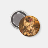 Steampunk Fantasy Magnet (Voorkant / Achterkant)