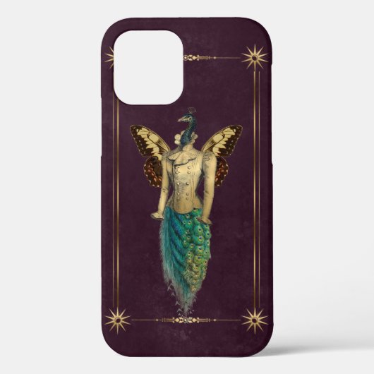 Steampunk Fantasy Peacock Case-Mate iPhone Case (Achterkant)