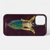 Steampunk Fantasy Peacock iPhone Hoesje (Achterkant horizontaal)