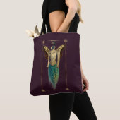 Steampunk Fantasy Peacock Tote Bag (Dichtbij)