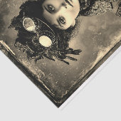 Steampunk Fantasy Woman Photo Styl DX4LF Decoupage Tissuepapier (Detail)