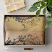 Steampunk-fee op een klok tissuepapier (Geschenk)