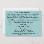 Steampunk  feestdag kaart (Achterkant)