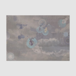 Steampunk Fiddle Strand Tissuepapier