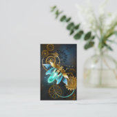 Steampunk Firefly Afsprakenkaartje (Staand voorkant)