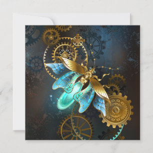 Steampunk Firefly Bedankkaart
