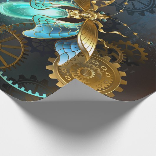 Steampunk Firefly Cadeaupapier (Hoek)