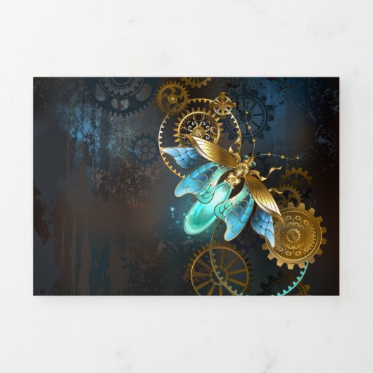 Steampunk Firefly Drieluik Programma (Cover)