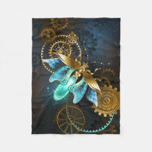 Steampunk Firefly Fleece Deken