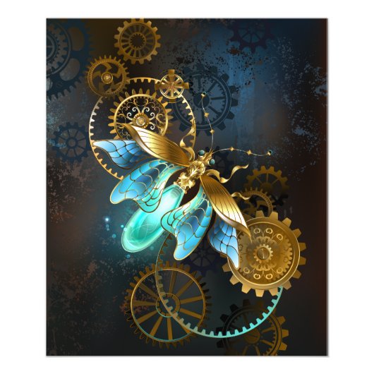 Steampunk Firefly Foto Afdruk (Voorkant)