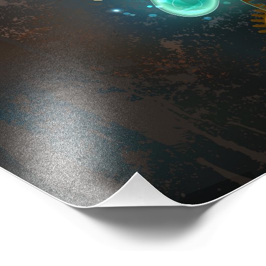 Steampunk Firefly Foto Afdruk (Hoek)