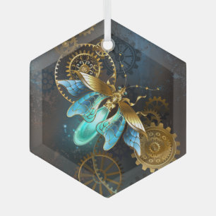 Steampunk Firefly Glas Ornament