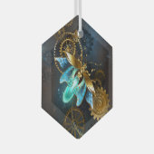 Steampunk Firefly Glas Ornament (Voorkant Rechts)