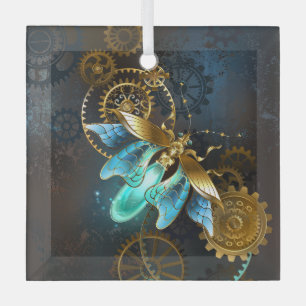 Steampunk Firefly Glas Ornament