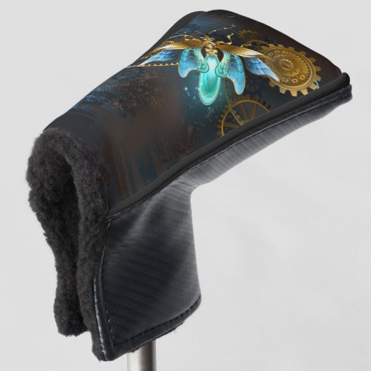 Steampunk Firefly Golfheadcover (3/4 voorkant)