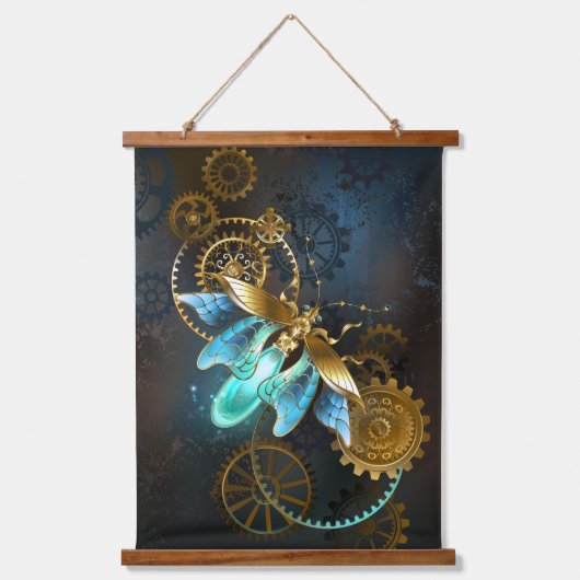 Steampunk Firefly Hangend Wandkleed (Voorkant)