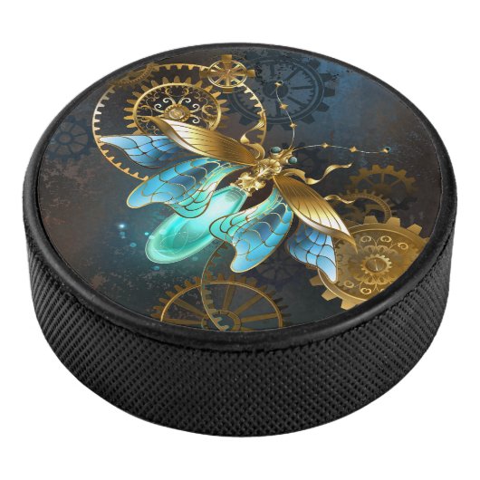 Steampunk Firefly Hockey Puck (3/4)