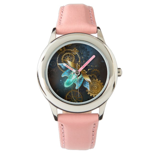 Steampunk Firefly Horloge (Voorkant)