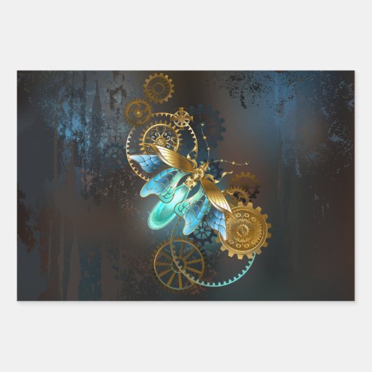 Steampunk Firefly Inpakpapier Vel (Voorkant 3)