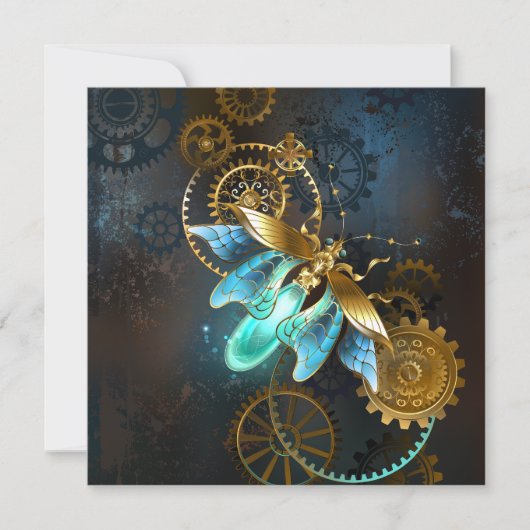 Steampunk Firefly Kaart (Voorkant)