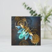 Steampunk Firefly Kaart (Staand voorkant)
