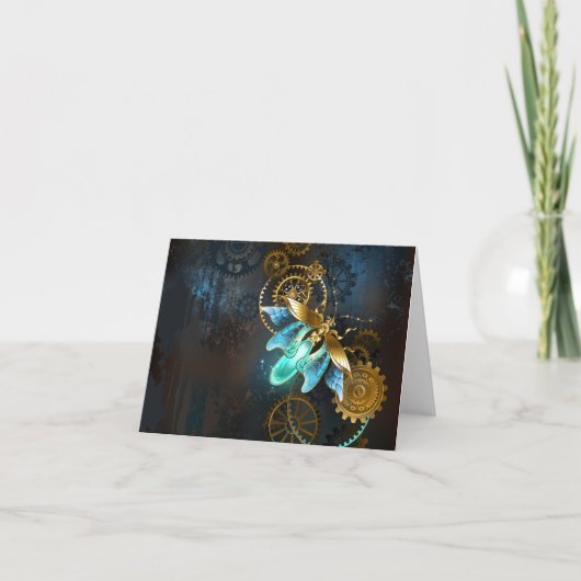 Steampunk Firefly Kaart (Voorkant)