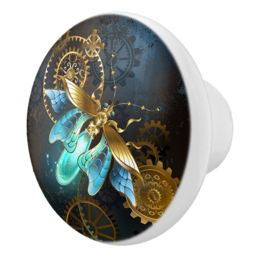 Steampunk Firefly Keramische Knop (Rechts)