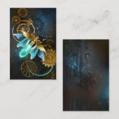 Steampunk Firefly Klantenkaartje (Voorkant / Achterkant)
