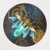Steampunk Firefly Labels (Design 1)