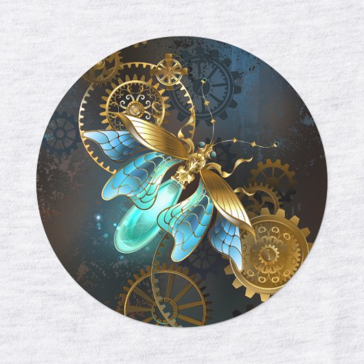 Steampunk Firefly Labels (Design 1)