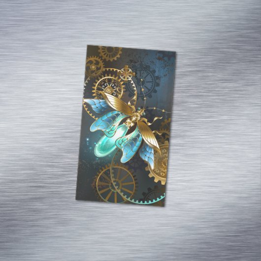 Steampunk Firefly Magnetisch Visitekaartje (Voorbeeld)