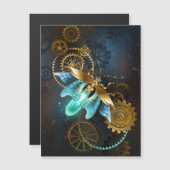 Steampunk Firefly Magnetische Uitnodiging (Voorkant / Achterkant)