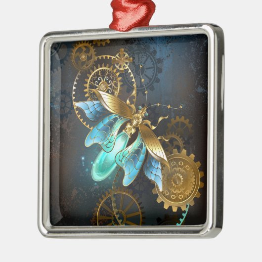 Steampunk Firefly Metalen Ornament (Links)