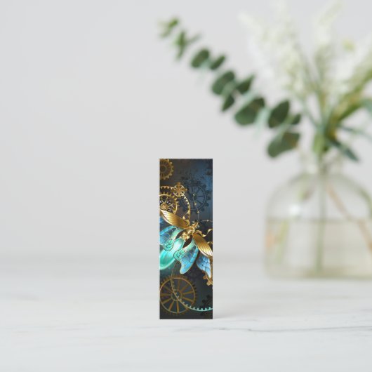 Steampunk Firefly Mini Visitekaartje (Staand voorkant)