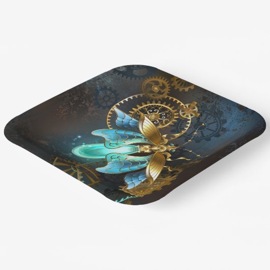 Steampunk Firefly Papieren Bordje (Gebogen)