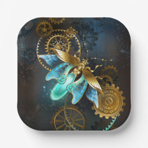Steampunk Firefly Papieren Bordje
