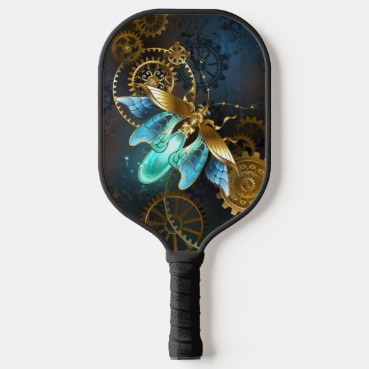 Steampunk Firefly Pickleball Paddle (Voorkant)