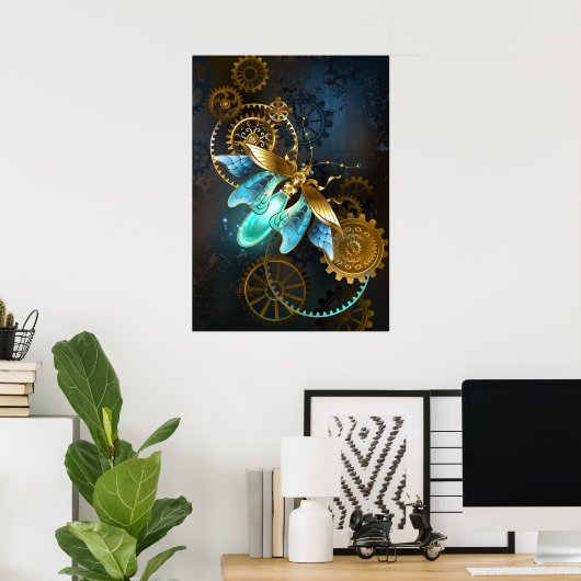 Steampunk Firefly Poster (Thuiskantoor)