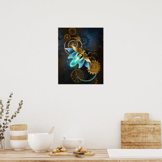 Steampunk Firefly Poster (Keuken)